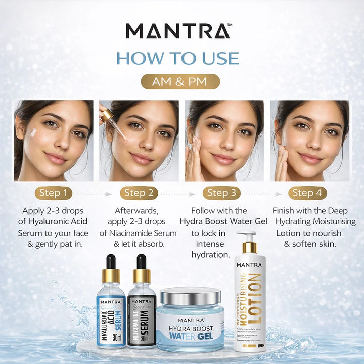 Buy Mantra Glass Skin Hydration Bundle | Glow & Deep Hydration | MANTRA